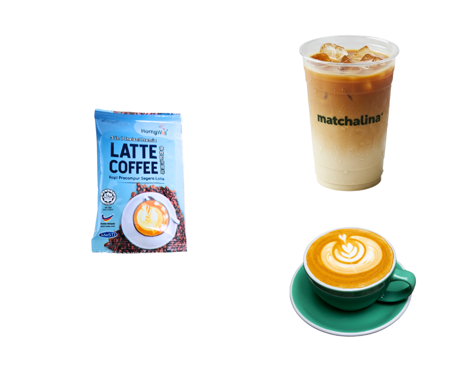 2 x LATTE box (40*Cups)